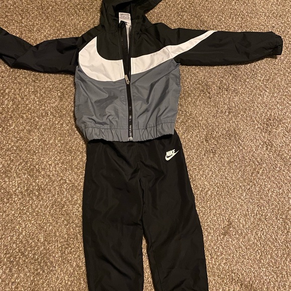 Nike swishy pants and jacket PLEASE READ SIZES - Picture 2 of 3